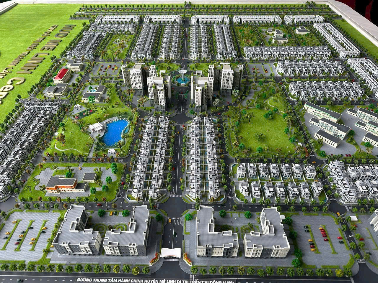 Căn góc Nhà vườn NV5-01 Hud Mê Linh 165m