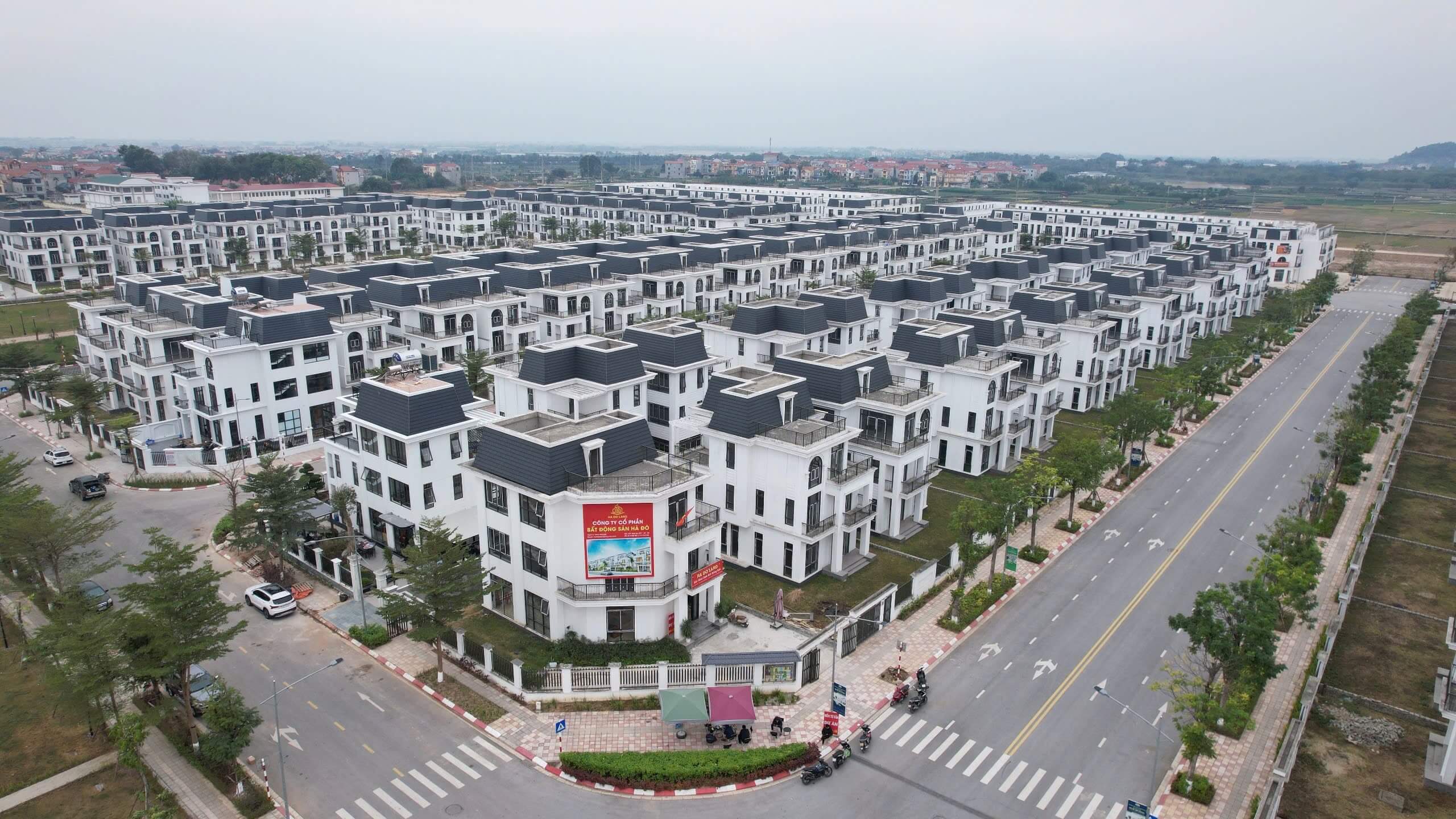 Căn góc Nhà vườn NV5-01 Hud Mê Linh 165m
