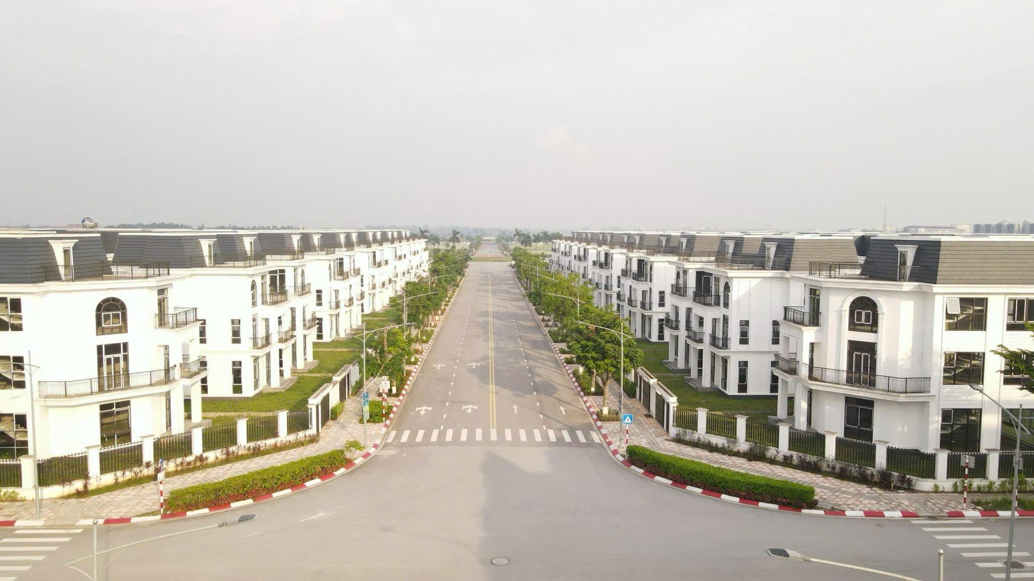 Căn góc Nhà vườn NV5-01 Hud Mê Linh 165m