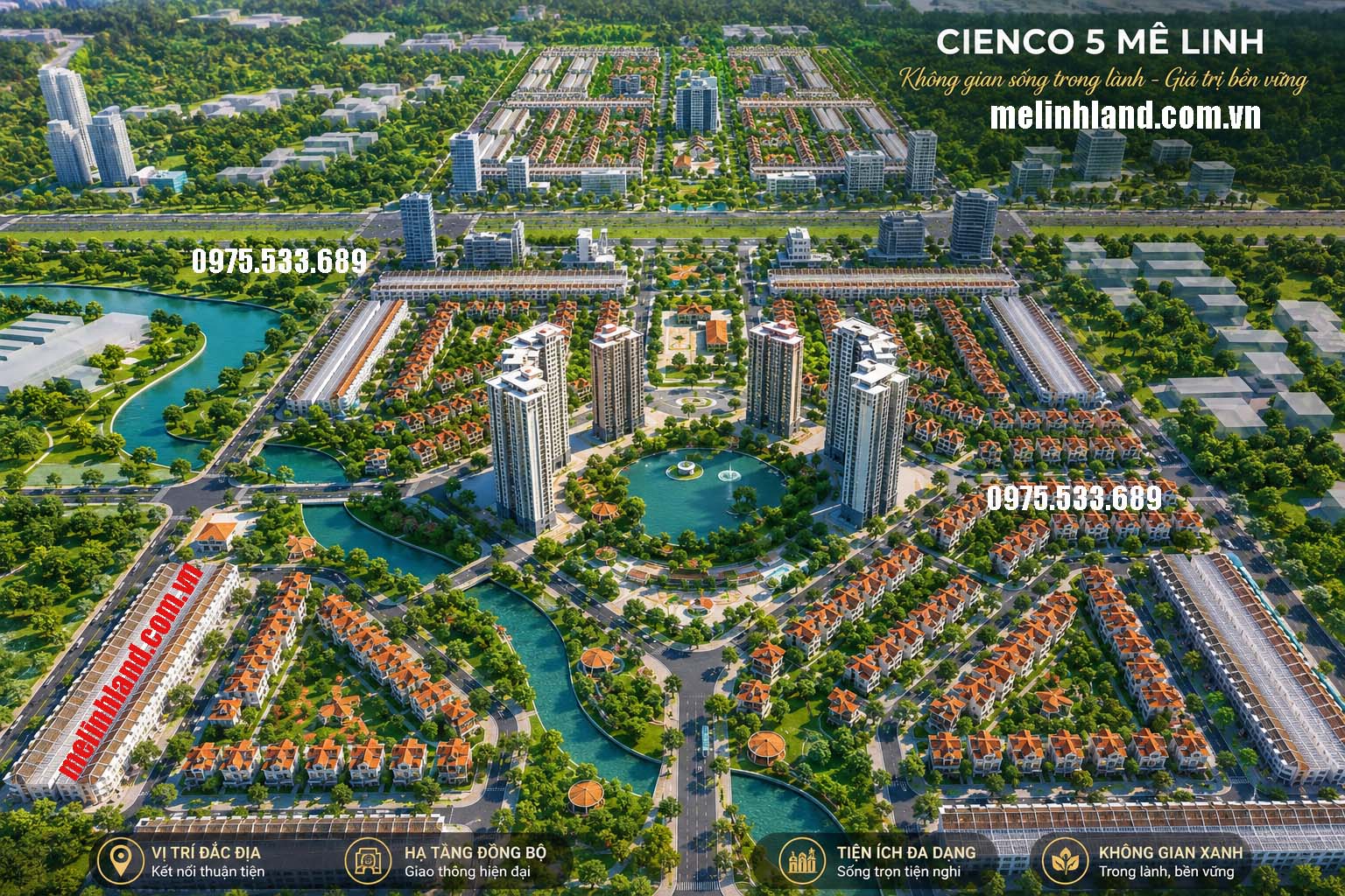 Giá Bán Khu A Cienco 5 Mê Linh Mới Nhất 2026 1 Phối cảnh Cienco 5 Mê Linh
