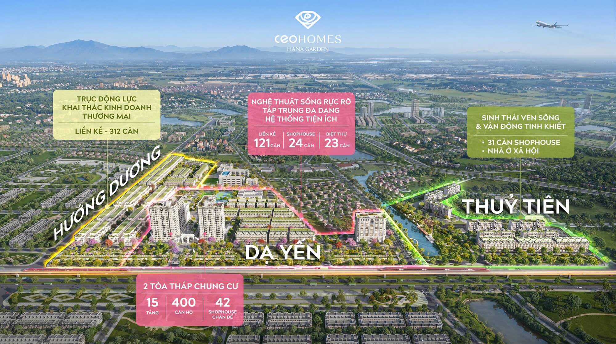 mat bang phan khu ceohomes hana garden me linh 1